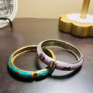 Vintage Magnetic Cuff Bracelets set of 2 🤩